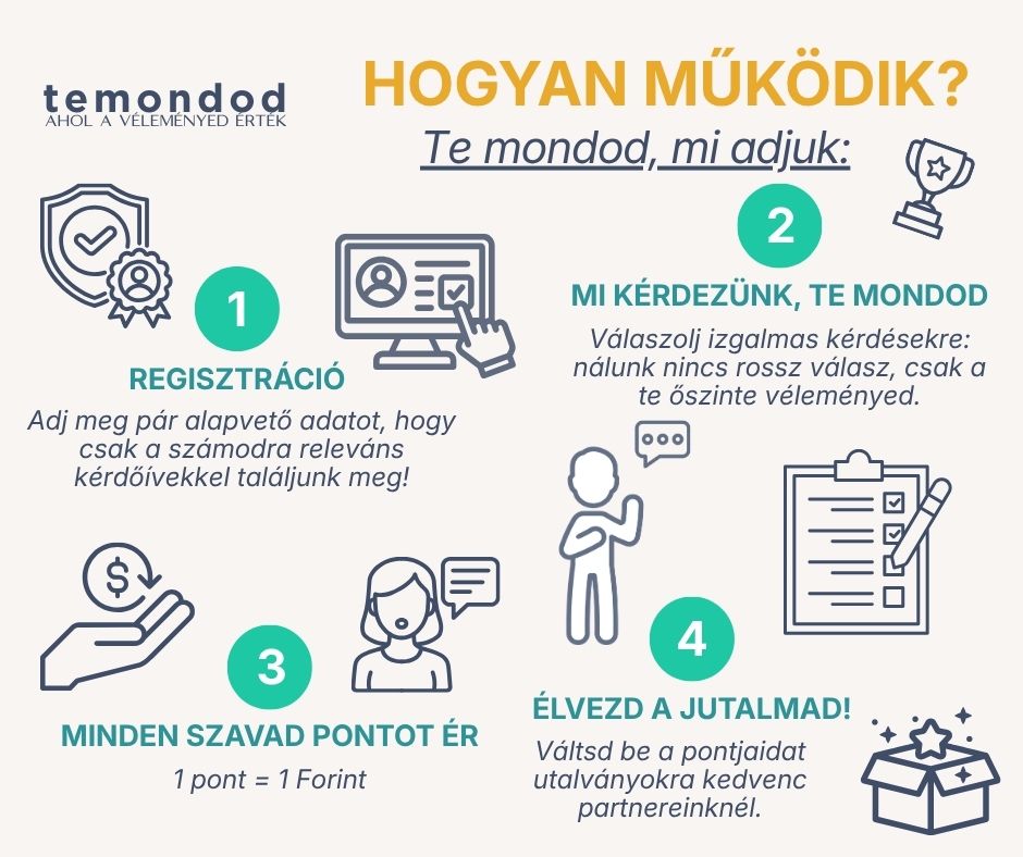 Hogyan működik a TeMondod?